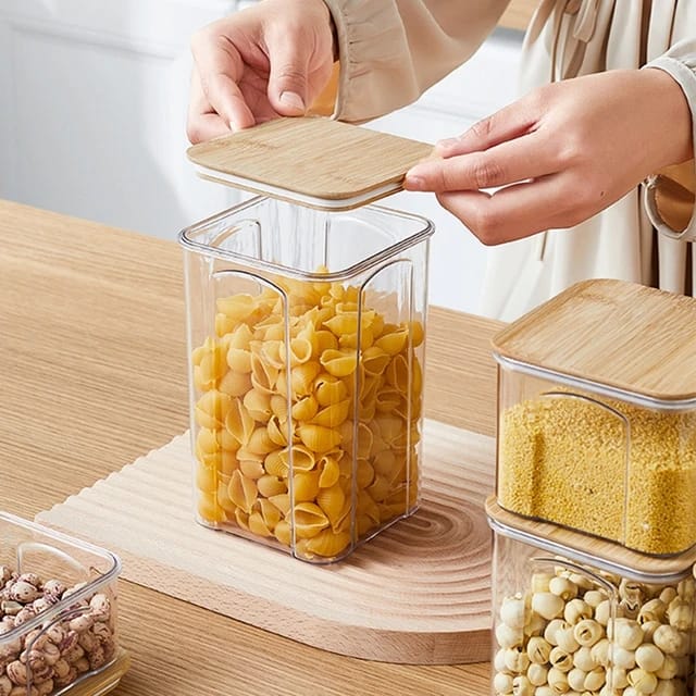 Acrylic Cereal Food/Pantry Storage Containers | - Elegant Households KE