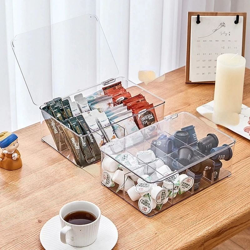Acrylic Tea Bag/Coffee Organizer | - Elegant Households KE