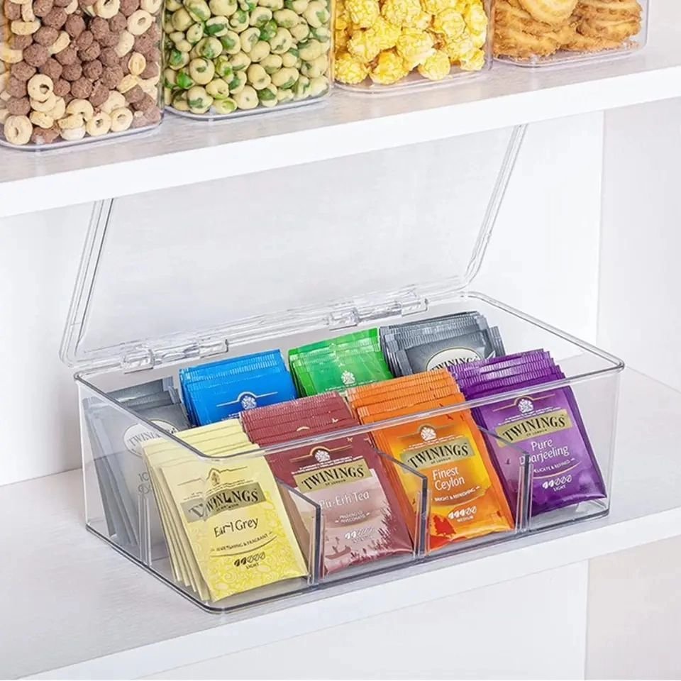 Acrylic Tea Bag/Coffee Organizer | - Elegant Households KE