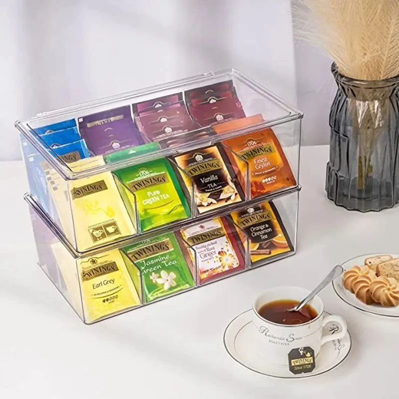 Acrylic Tea Bag/Coffee Organizer | - Elegant Households KE