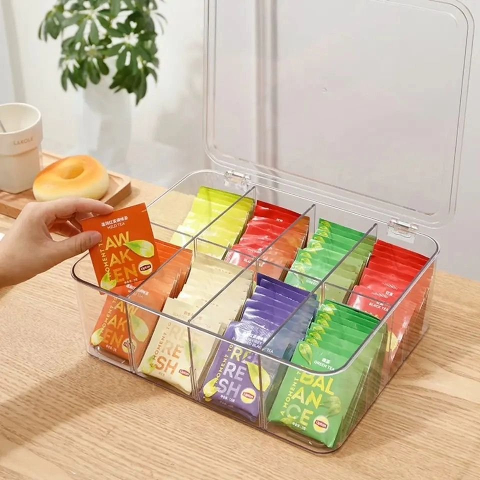 Acrylic Tea Bag/Coffee Organizer | - Elegant Households KE