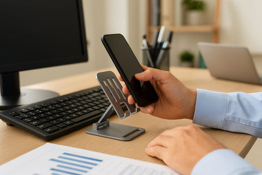 Adjustable Desktop Phone Holder | - Elegant Households KE