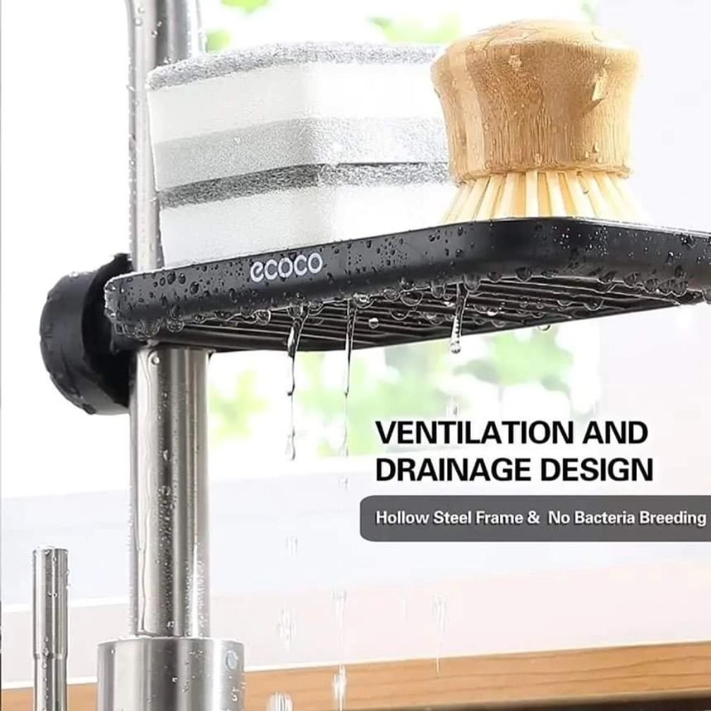 Adjustable Sink Faucet Storage Rack | - Elegant Households KE