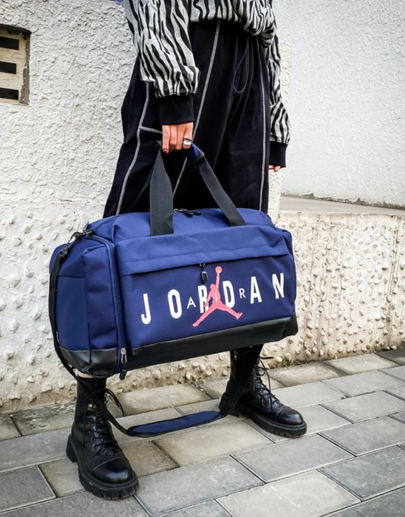 Air Jordan Velocity Duffle Bag – Large Waterproof Travel & Gym Bag with Shoe Compartment | - Elegant Households KE