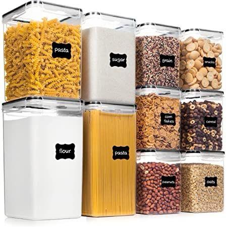 Airtight food storage organiser for kitchen &amp; pantry organisation  | - Elegant Households KE