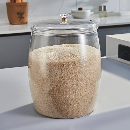 Airtight transparent cereal / candy storage container | - Elegant Households KE