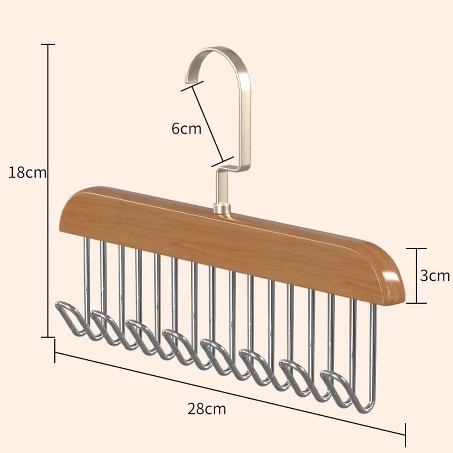 All in One Hanger for Bras,Tops, Camisoles, Scarfs Or Belts | - Elegant Households KE