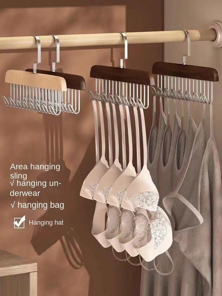 All in One Hanger for Bras,Tops, Camisoles, Scarfs Or Belts | - Elegant Households KE