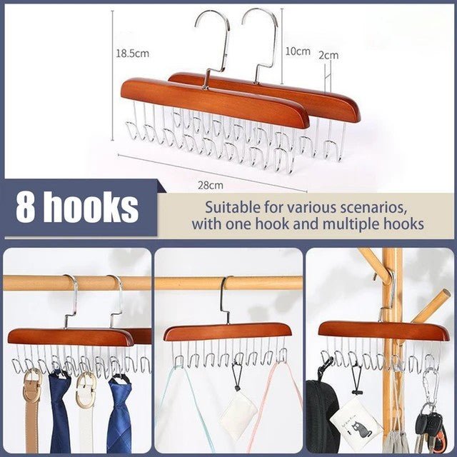 All in One Hanger for Bras,Tops, Camisoles, Scarfs Or Belts | - Elegant Households KE