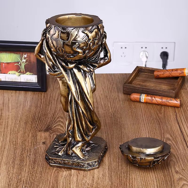 Ancient Greek Mythology Atlas Optimus Prime Giant God Sculpture | - Elegant Households KE