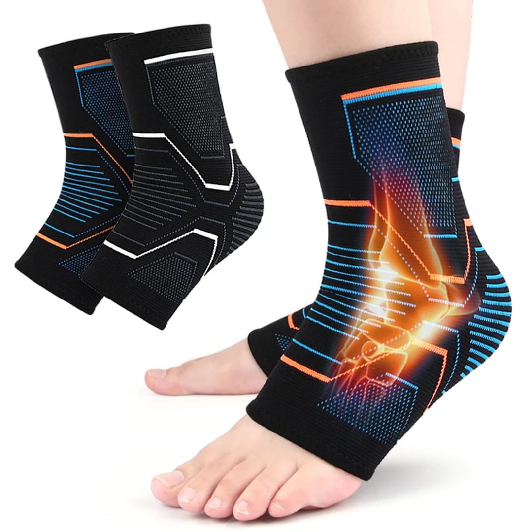 Ankle Compression Support Sleeve for Pain Relief & Stability | - Elegant Households KE