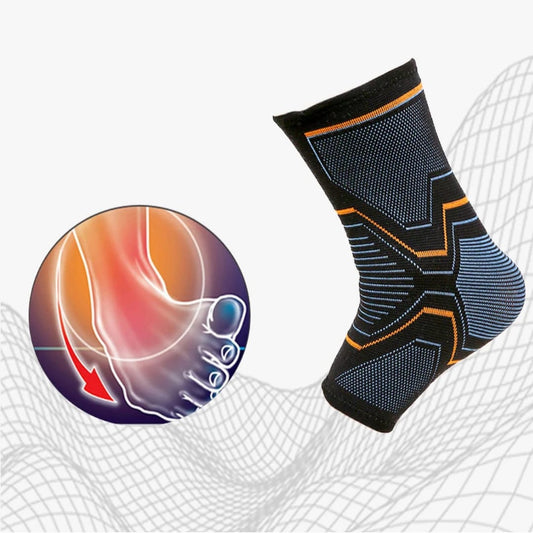 Ankle Compression Support Sleeve for Pain Relief & Stability | - Elegant Households KE