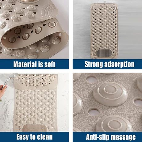 Anti - slip Bathroom Mat Antislip Non Slip Safety Mat | - Elegant Households KE