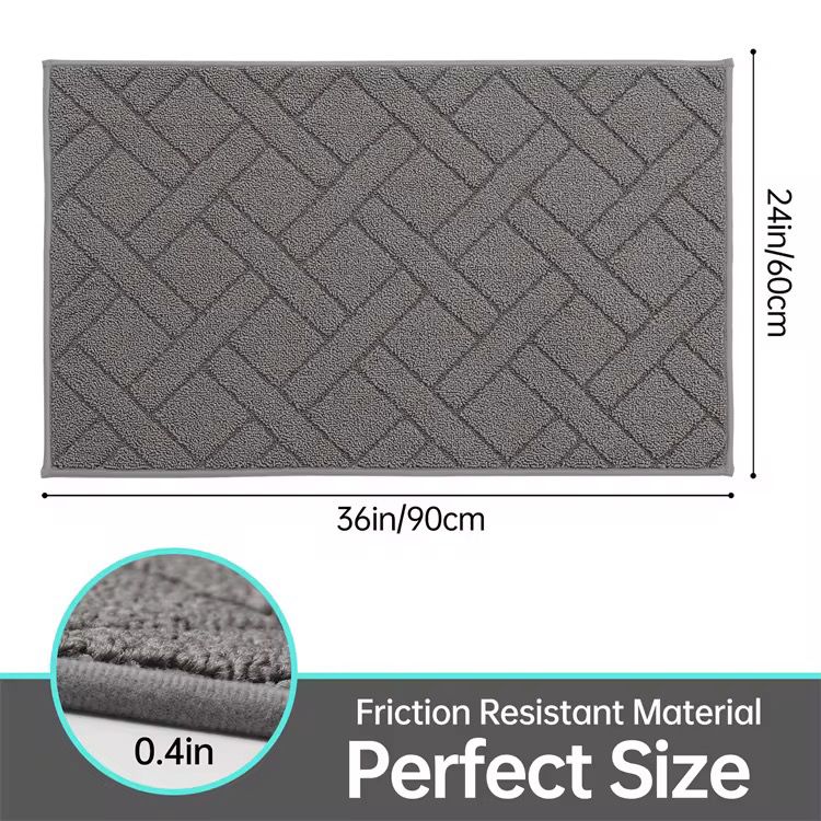 Anti slip / rubber bottom entryway/ multipurpose mat | - Elegant Households KE