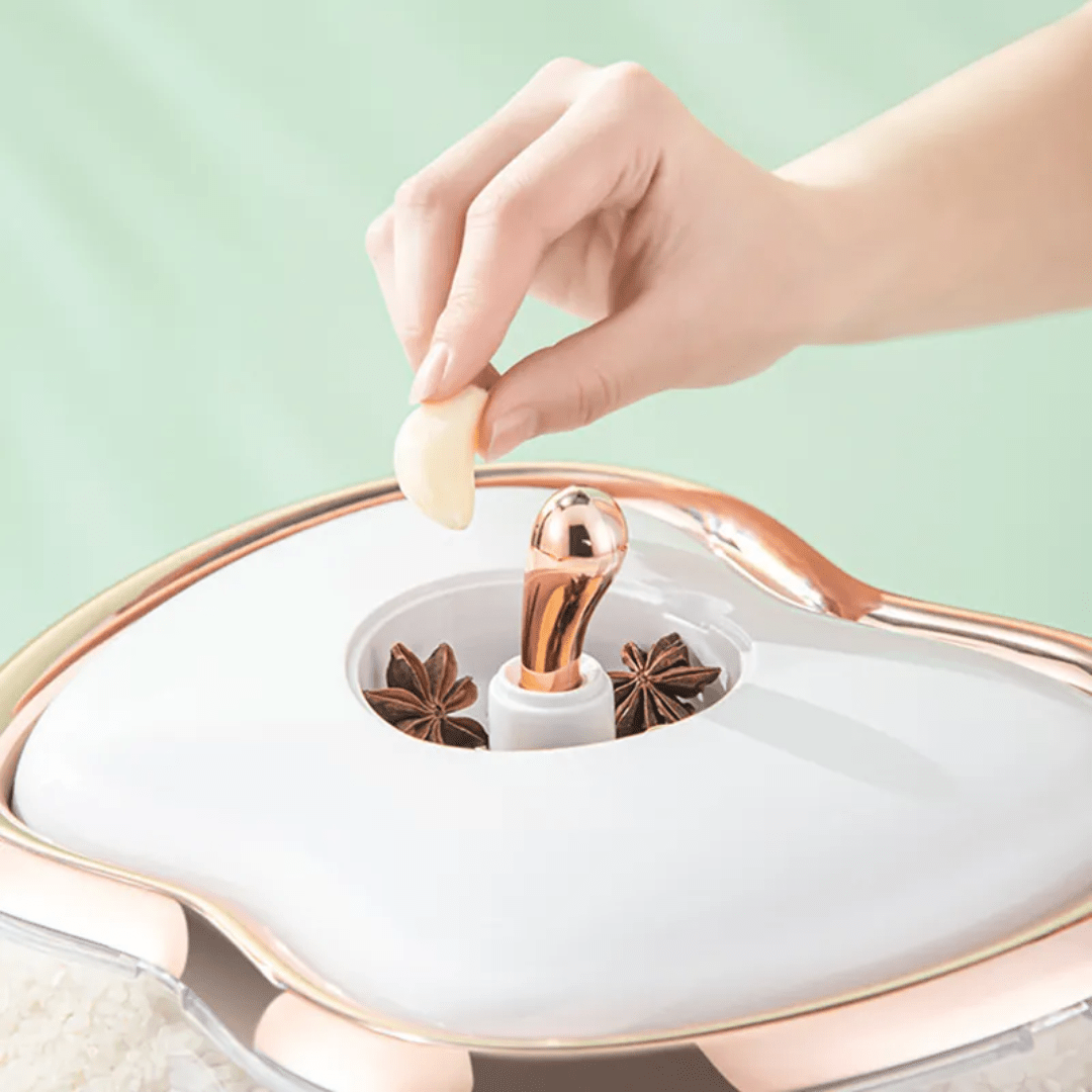 Apple shape rice dispenser | - Elegant Households KE