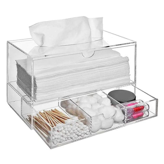 Arcylic Cosmestic/Serviette Organizer | - Elegant Households KE