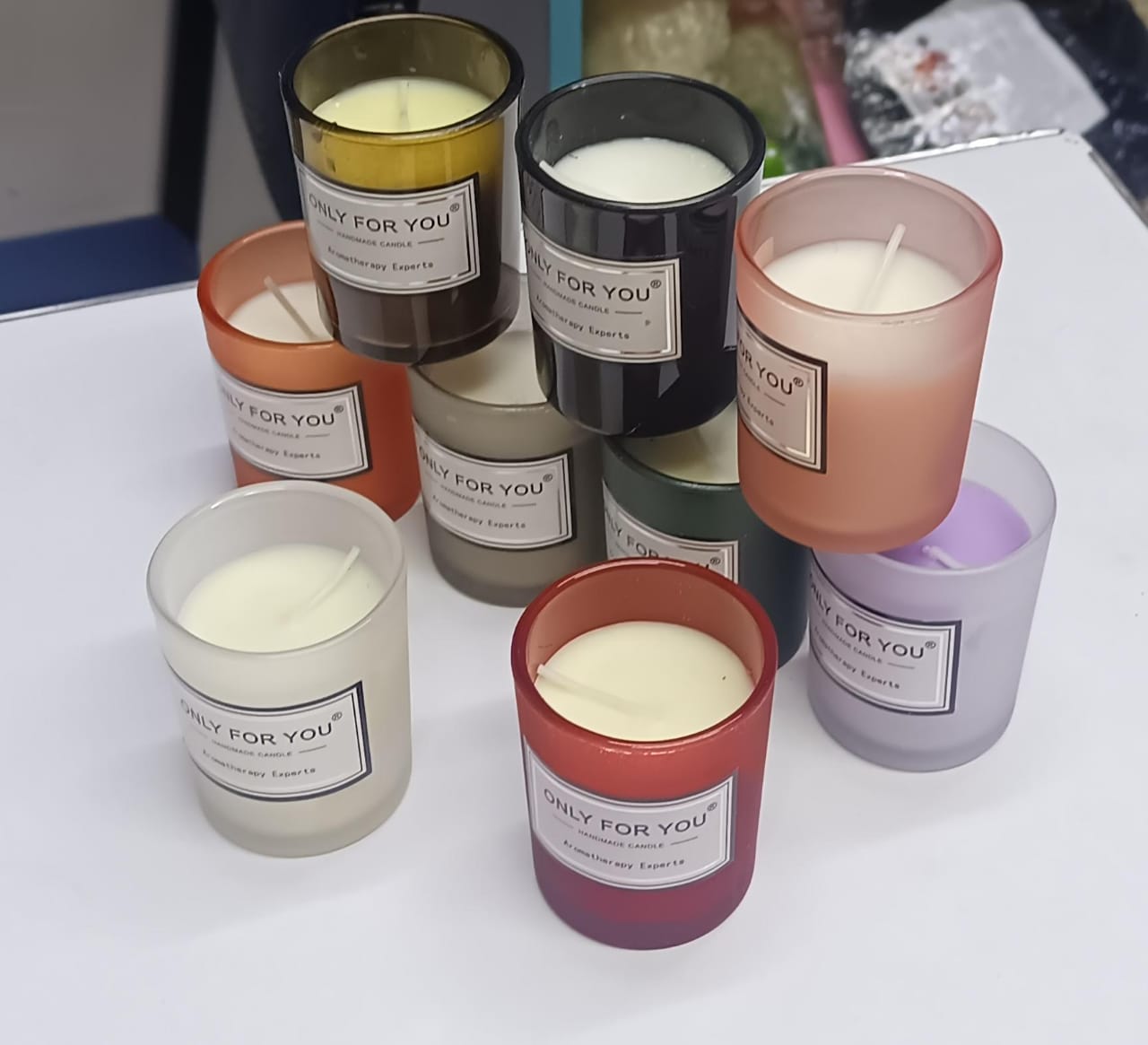 Aromatherapy scented candles holders | - Elegant Households KE