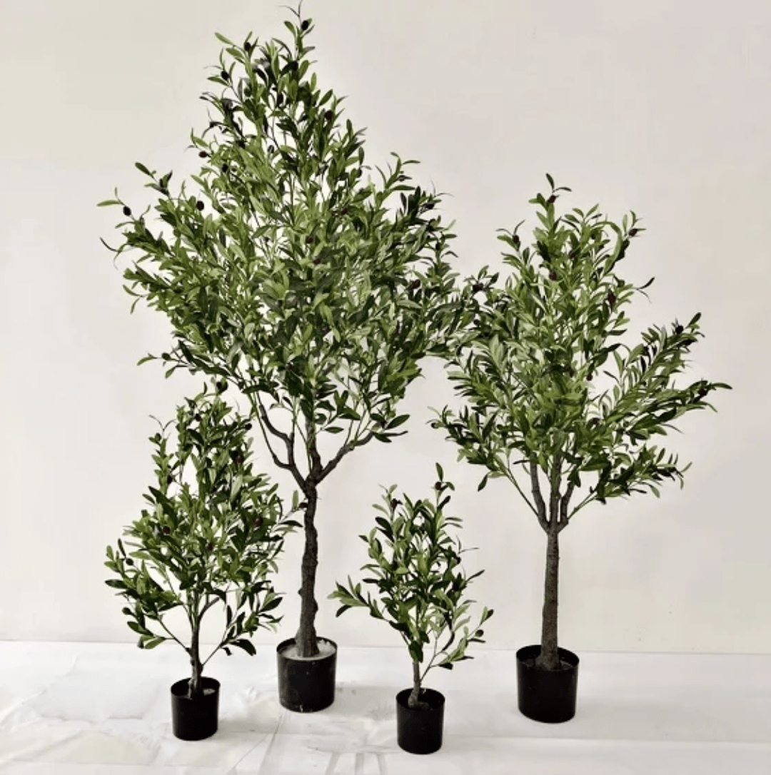 Artificial Olive Tree 1.6m & 1.8m – Lifelike Decorative Olive Plant for Home & Office Décor | - Elegant Households KE