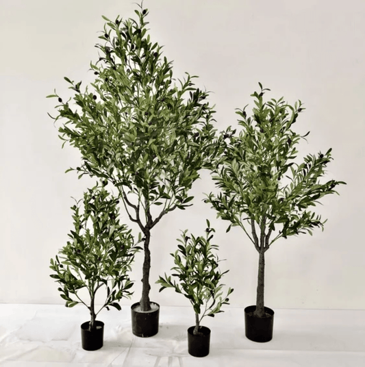 Artificial Olive Tree 1.6m & 1.8m – Lifelike Decorative Olive Plant for Home & Office Décor | - Elegant Households KE