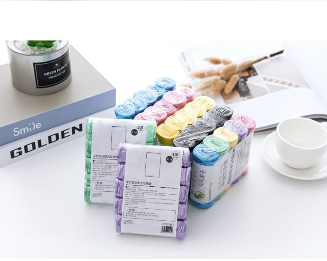 Assorted colours trash bags / garbage bags | - Elegant Households KE
