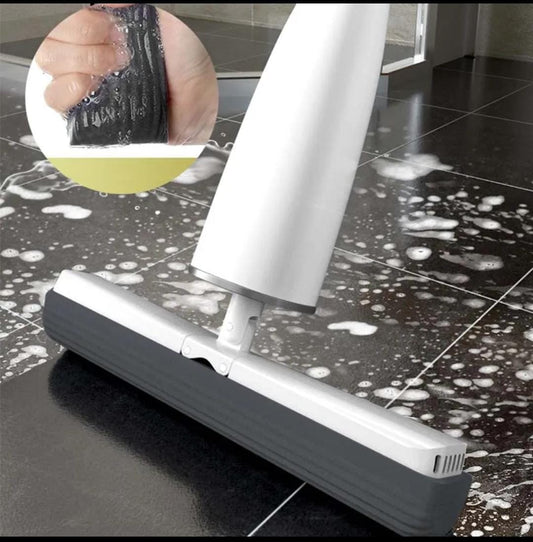Automatic Self Wringing Roller mop for Hands - Free Squeezing | - Elegant Households KE