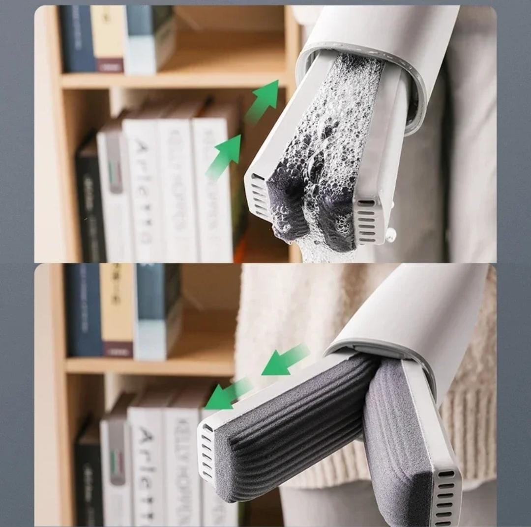 Automatic Self Wringing Roller mop for Hands - Free Squeezing | - Elegant Households KE