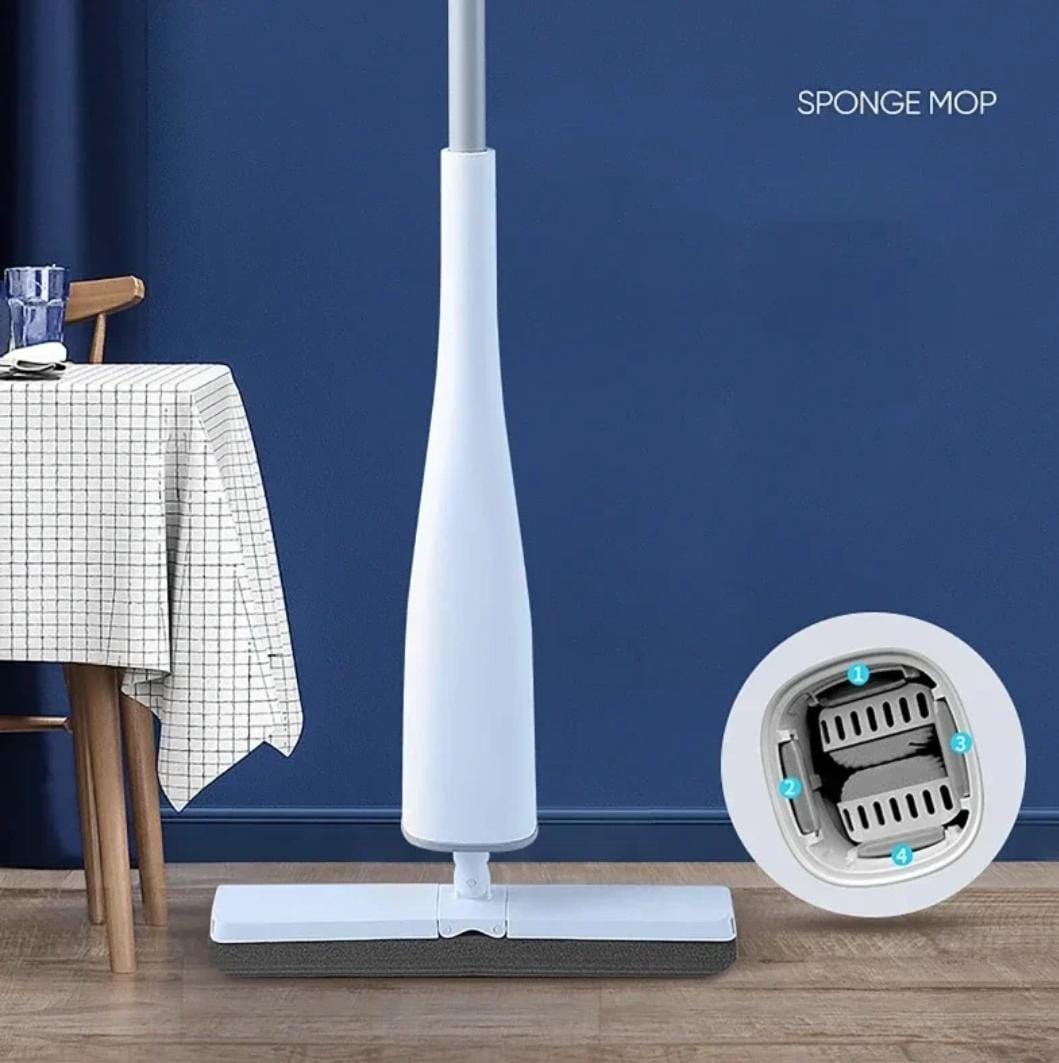 Automatic Self Wringing Roller mop for Hands - Free Squeezing | - Elegant Households KE