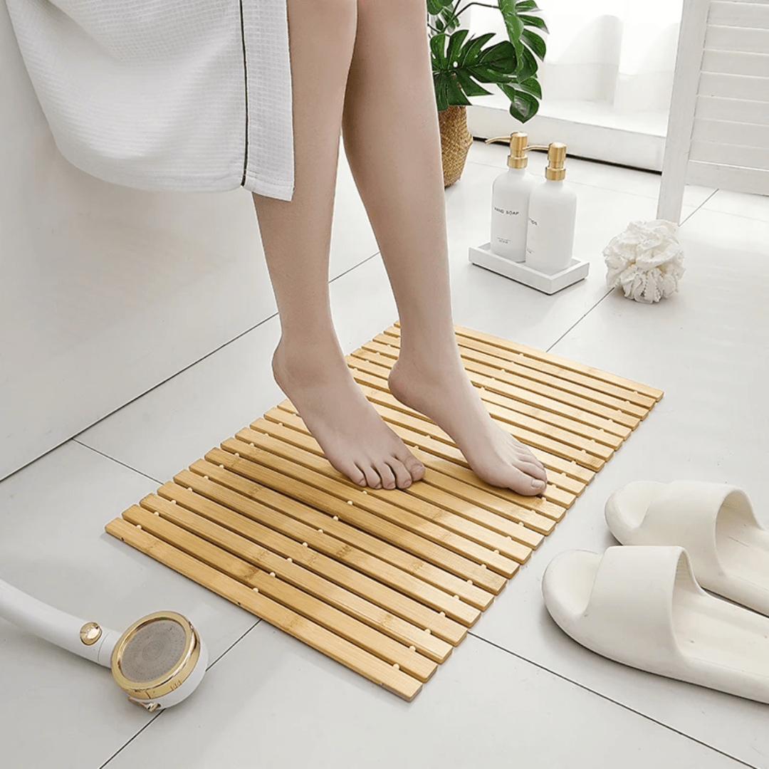 Bamboo Mat 40×60cm – Eco - Friendly & Heat Resistant | - Elegant Households KE