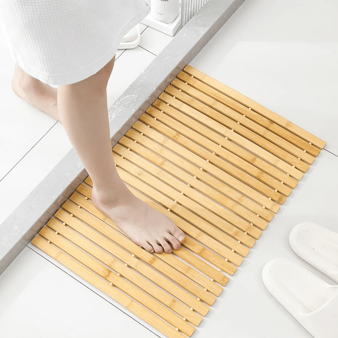 Bamboo Mat 40×60cm – Eco - Friendly & Heat Resistant | - Elegant Households KE