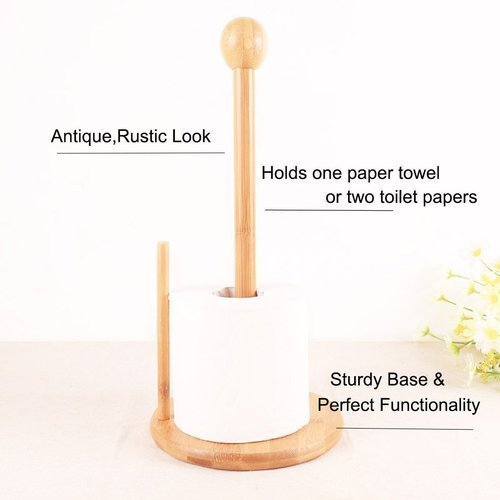 Bamboo Wood Tissue Holder | - Elegant Households KE