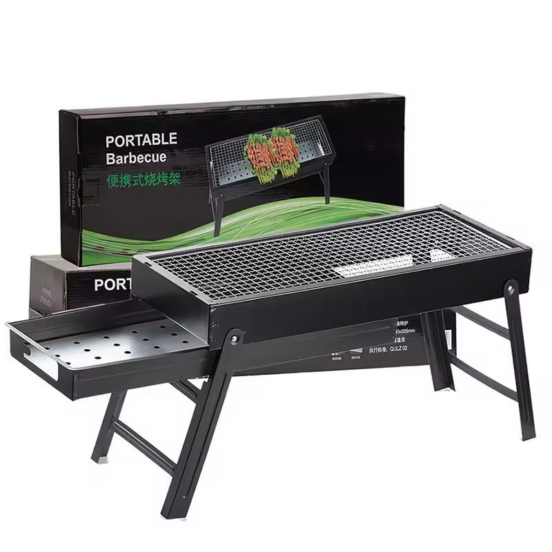 Barbecue Outdoor Charcoal Grill – Portable Charcoal Grill