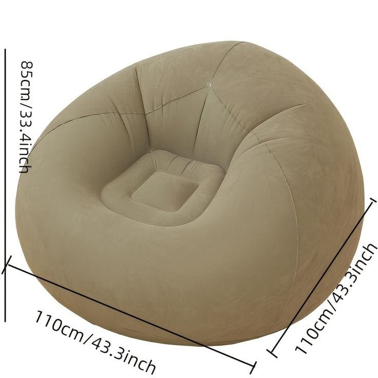Bean bag chai + quick hand manual pump | - Elegant Households KE