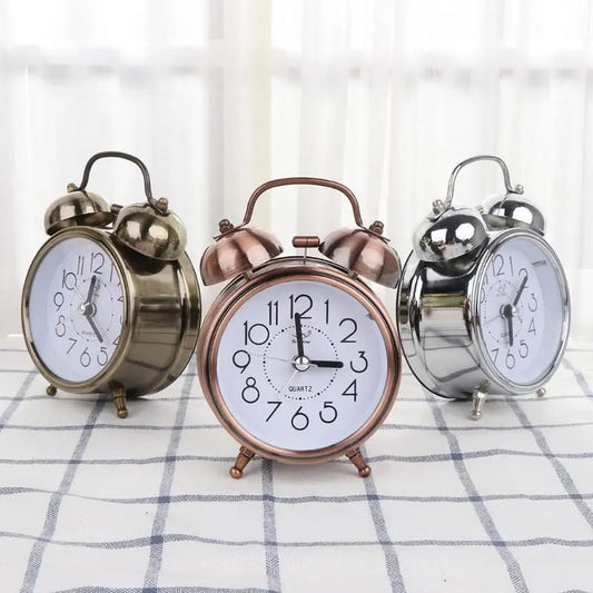 Bedside Retro Desktop Mechanical Alarm Clock | - Elegant Households KE