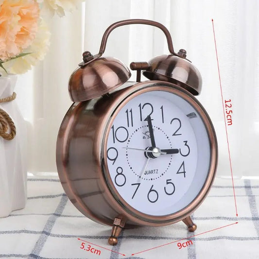 Bedside Retro Desktop Mechanical Alarm Clock | - Elegant Households KE