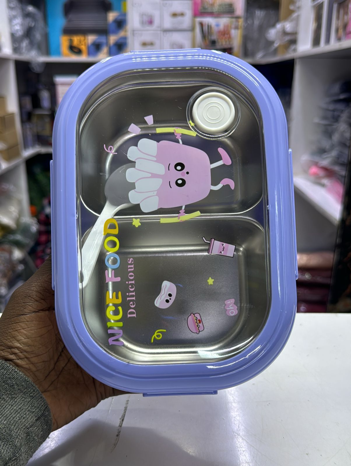 Bento lunch box with 2 compartment | - Elegant Households KE