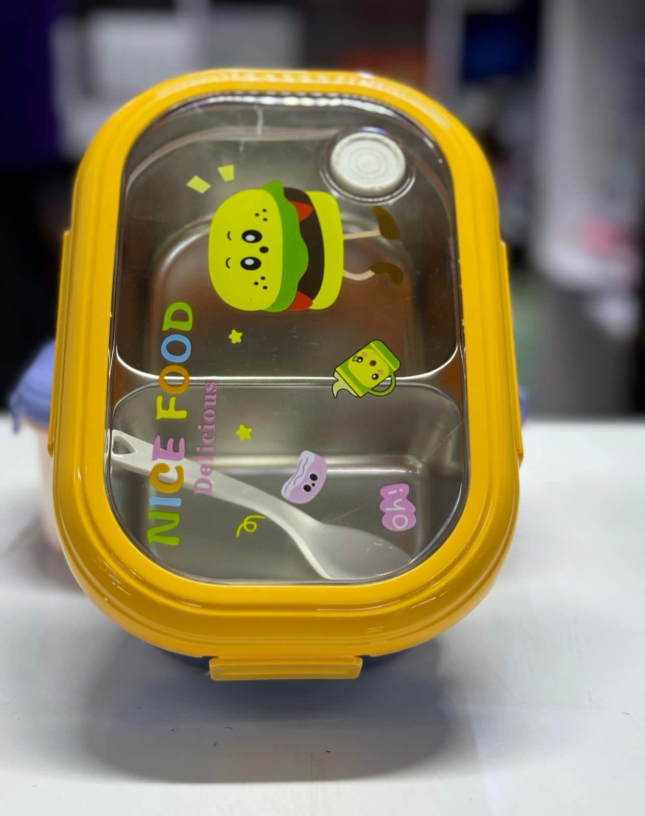 Bento lunch box with 2 compartment | - Elegant Households KE