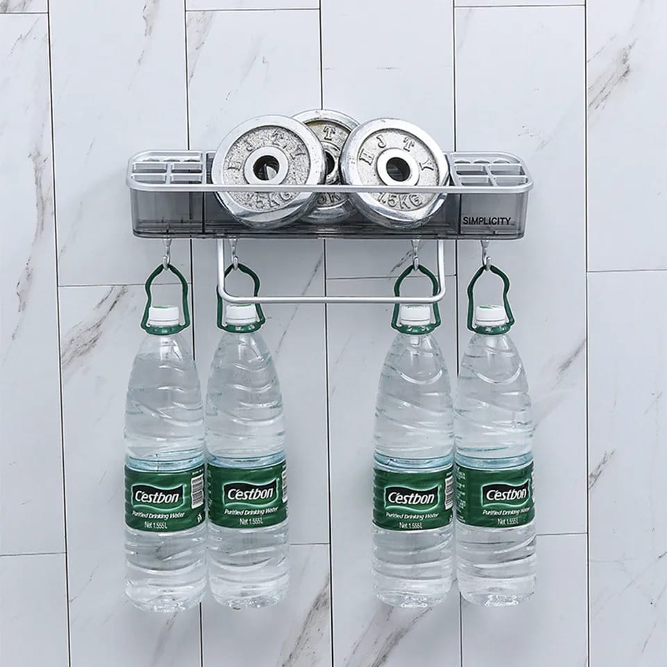 Big size acrylic bathroom organizer | - Elegant Households KE