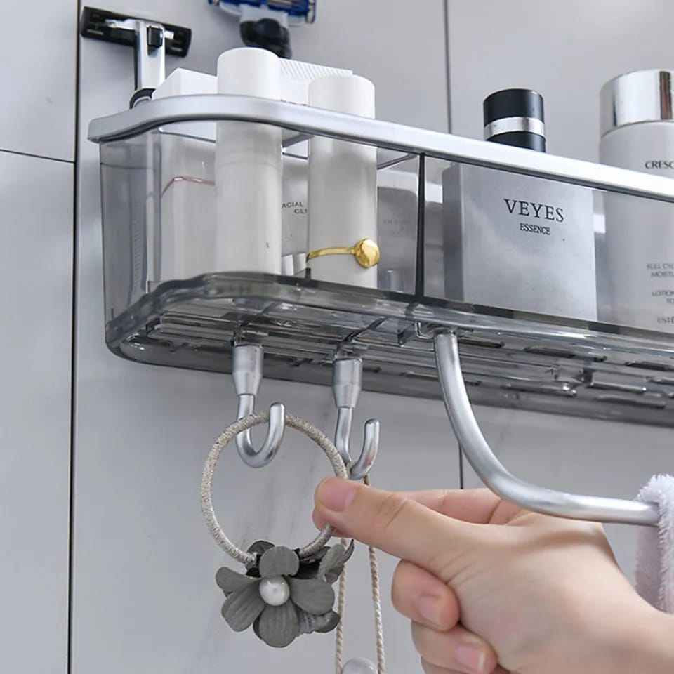 Big size acrylic bathroom organizer | - Elegant Households KE
