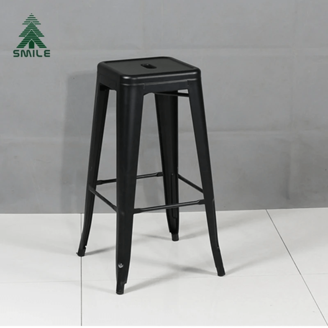 Bistro Metallic Kitchen Island Stool | - Elegant Households KE