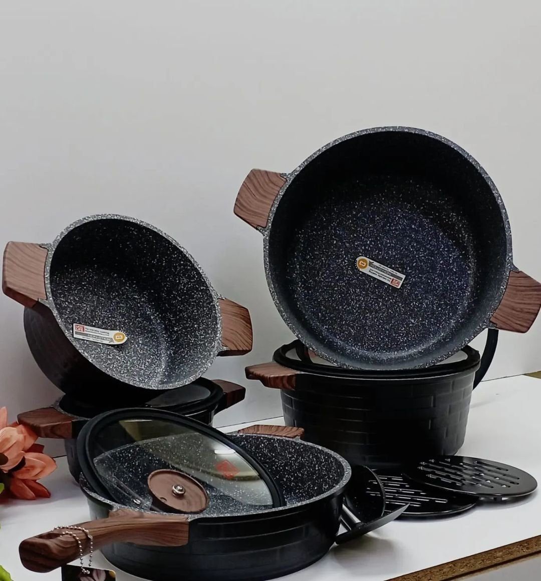 Block 13pcs Granite Coating Kitchen Cookware Set | - Elegant Households KE