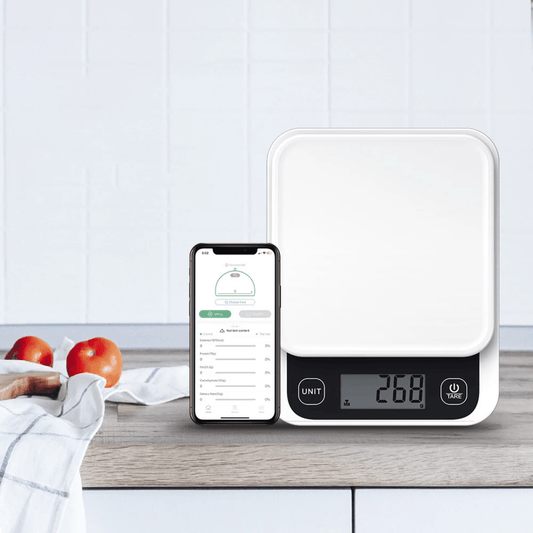 Bluetooth Digital Kitchen Scale with Nutri Days App | - Elegant Households KE