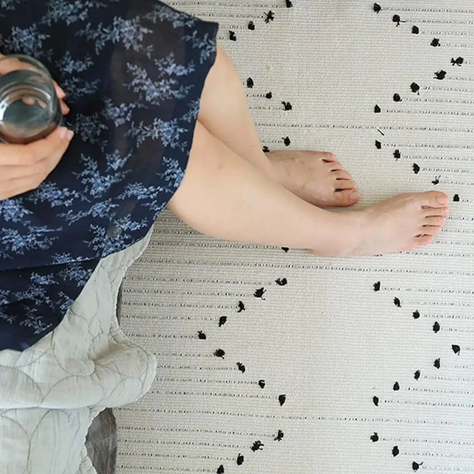 Bohemian Geometric Rugs with Tassle | - Elegant Households KE