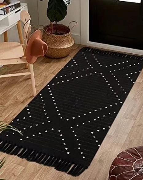 Bohemian Geometric Rugs with Tassles | - Elegant Households KE