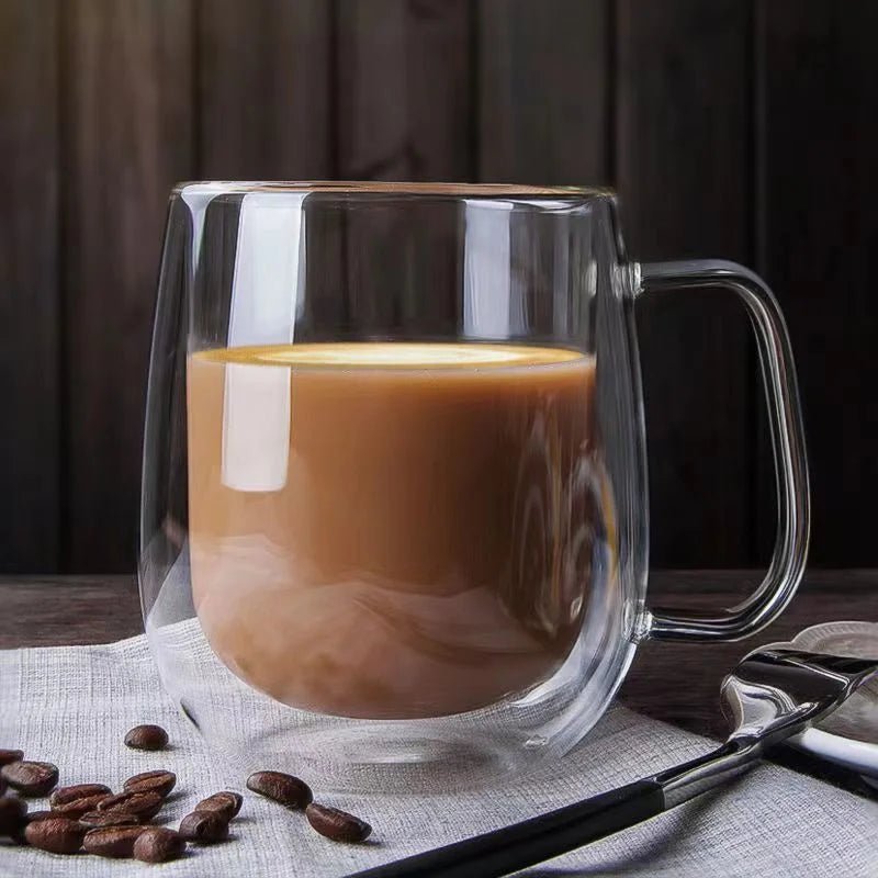 Borosilicate Double Walled mug | - Elegant Households KE
