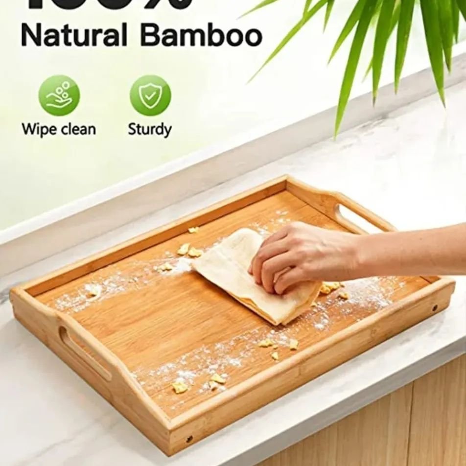 Breakfast in Bed Foldable Bamboo Tray | - Elegant Households KE