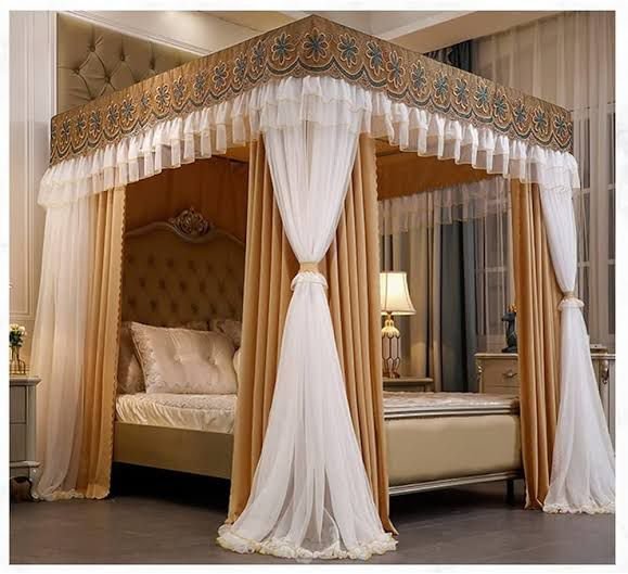 4 Stand Mosquito Net - Canopy Bed Net with Full Protection
