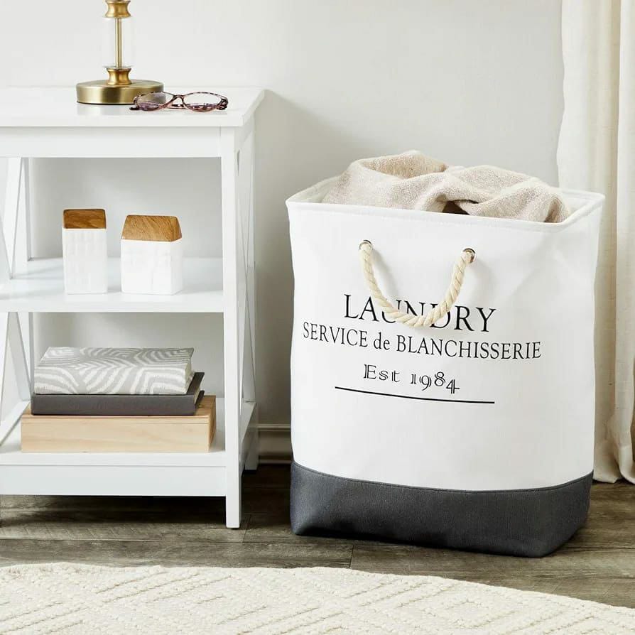 Canvas Laundry basket | - Elegant Households KE