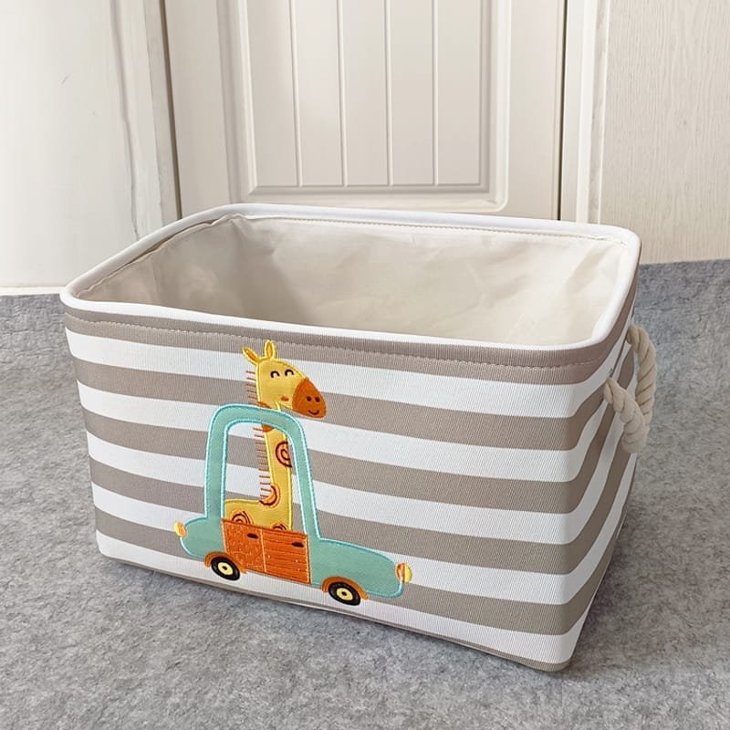 Canvas storage basket | - Elegant Households KE