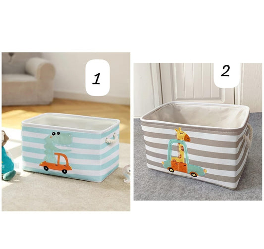 Canvas storage basket | - Elegant Households KE