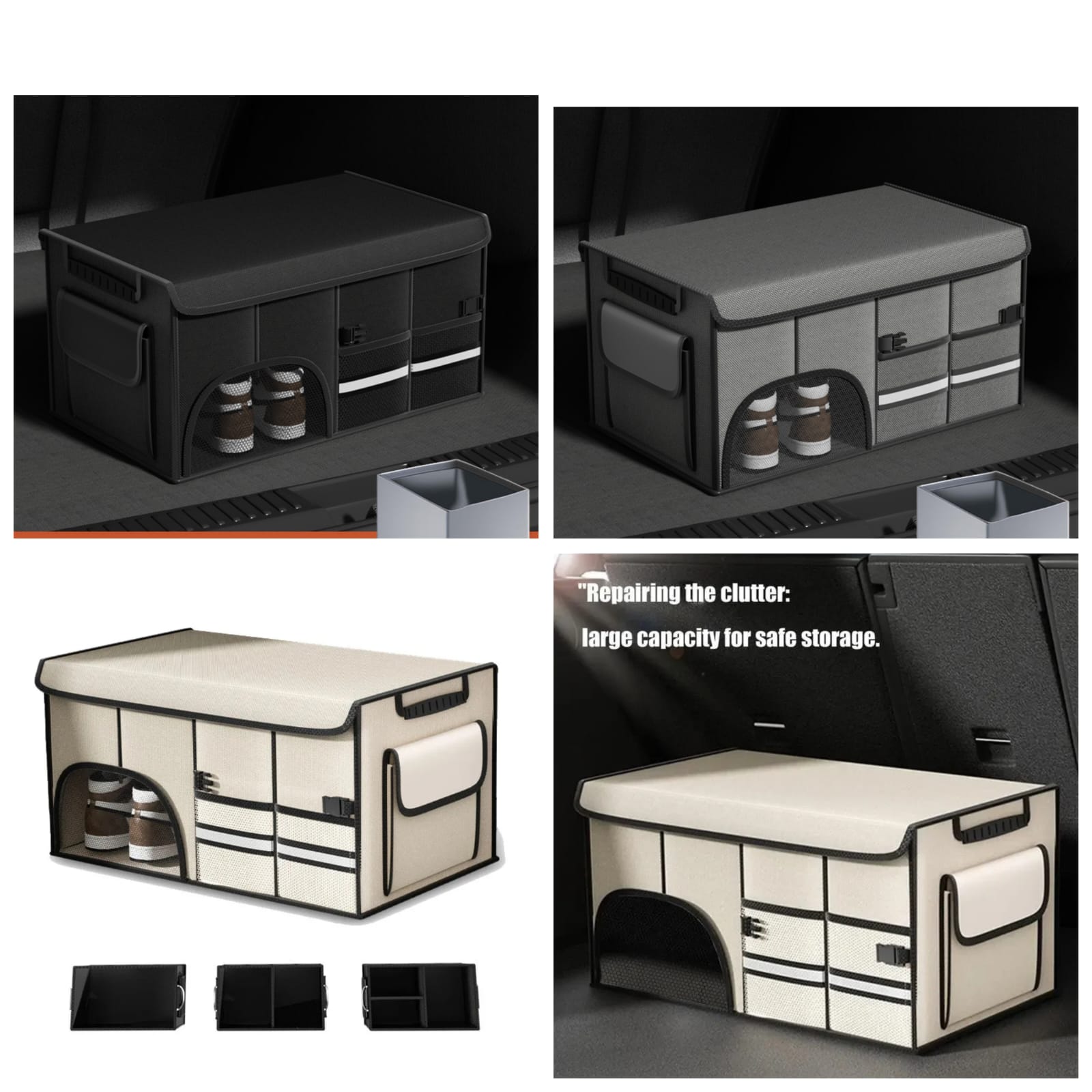 Car Trunk foldable storage box | - Elegant Households KE